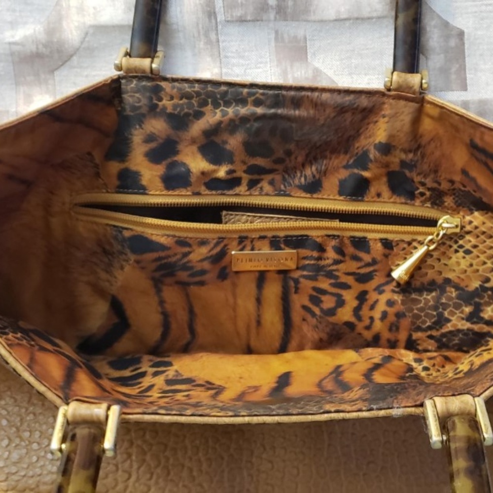 PLINO VISONA LEATHER BAG